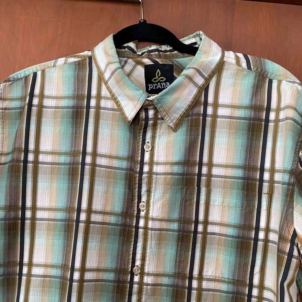 Mens Prana button down shirt - Picture 4 of 6